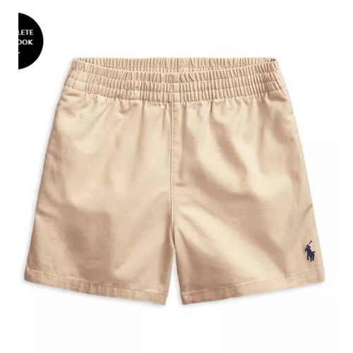 Boys' Cotton Twill Pull-On Shorts - Baby