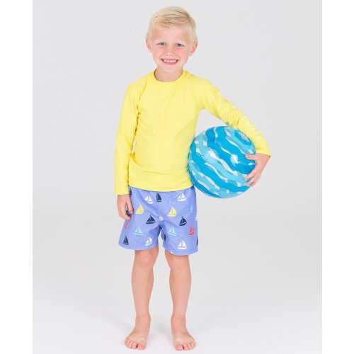 Down by the Bay Sailboat Swim Trunks