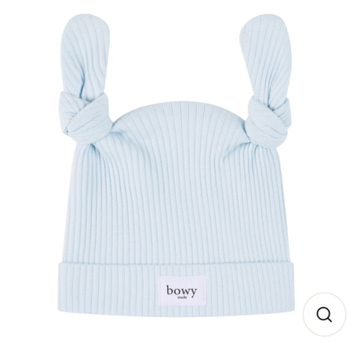 Double Knot Beanie - Powder Blue