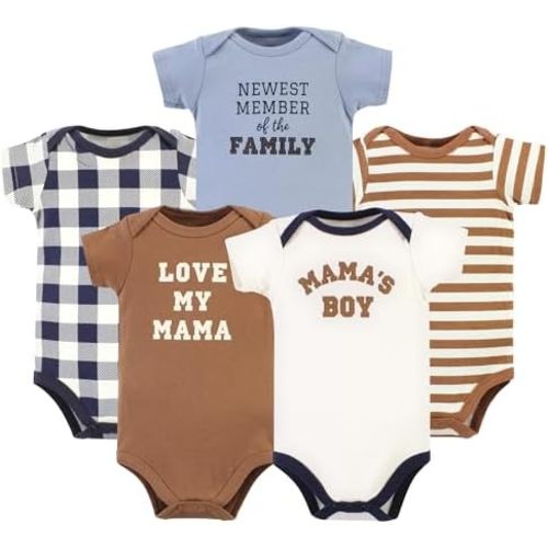 Hudson Baby Unisex Baby Cotton Bodysuits