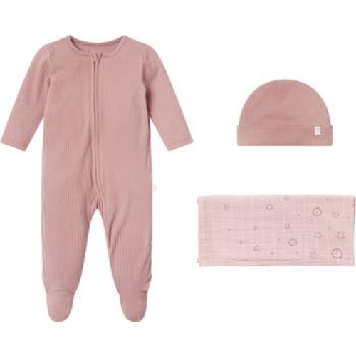 Take Me Home Footie, Hat & Blanket Set, 0-3 M