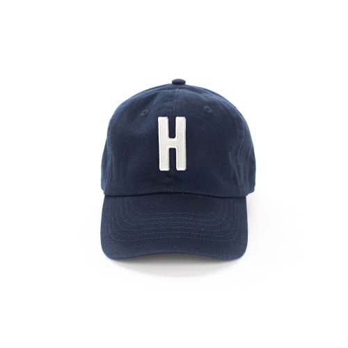Navy Blue Letter Baseball Hat