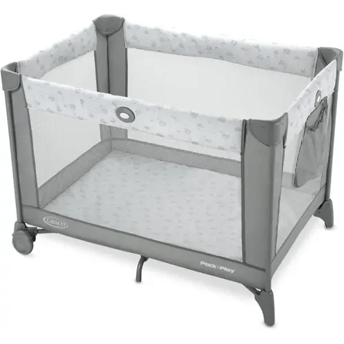 Graco Pack n Play Portable Playard, Reign with Compact Fold and Mesh Storage