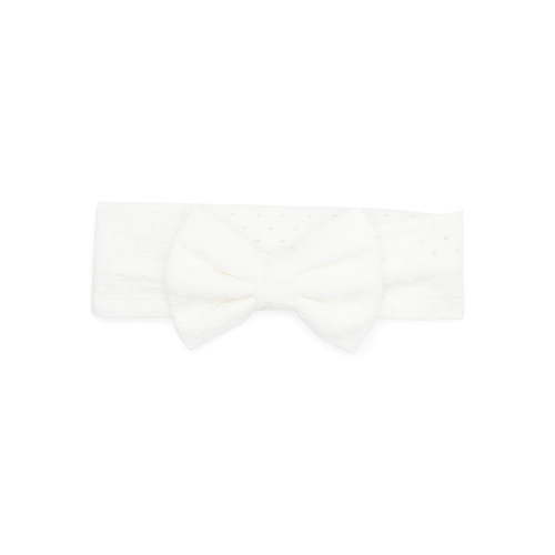 Carter's Child of Mine Newborn and Baby Girls Eyelet Bow Head Wrap