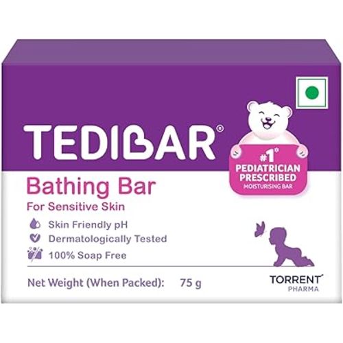 Curatio Tedibar Baby Bathing Bar 75gm