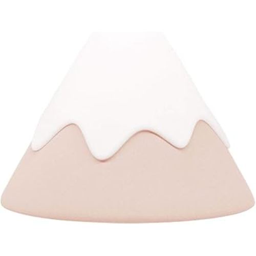 Night Light, DesignNest, Snow Mountain lamp, Tap Control, Timer Setting, Soft Silicone, Dimmable, Soft Eye Caring, Rechargeable, Portable, Nursery lamp, Nursery Decor (Pink)