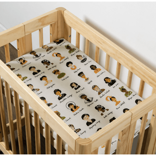 Bassinet Sheet in GOTS Certified Organic Muslin Cotton