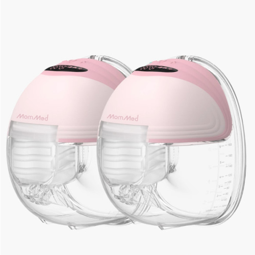 S21 Double Wearable Breast Pump-Aurora Pink