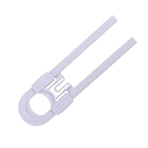 CUTESAFETY Sliding Cabinet Locks - Baby Proofing Cabinets with Adjustable Child Safety Lock - Childproof Latches for Knobs,Handles on Kitchen Doors,Storage Door,Cupboard,Closet,Dresser (Grey, 10) : Baby