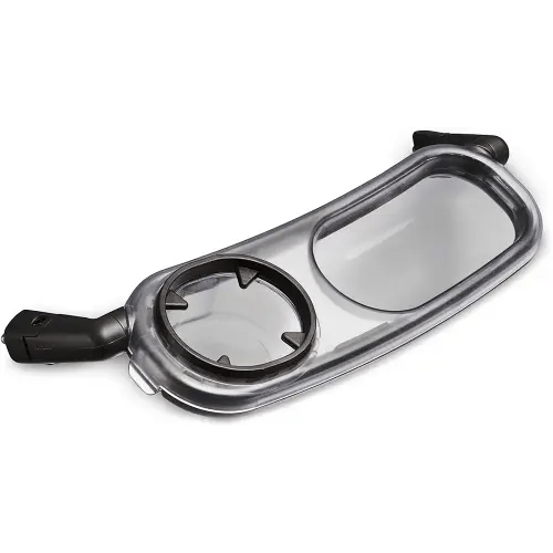 Snack Tray Fits for UPPAbaby Vista V2, Vista, Cruz, Cruz V2, RumbleSeat, RumbleSeat V2, Snack Tray with Cup Holder, Dishwasher Safe, Quick Attachment, Folds with Stroller, Stroller Accessories