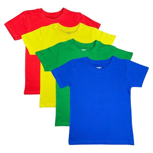 Studio 3 Boys' Four-Pack Assorted Color T-Shirts