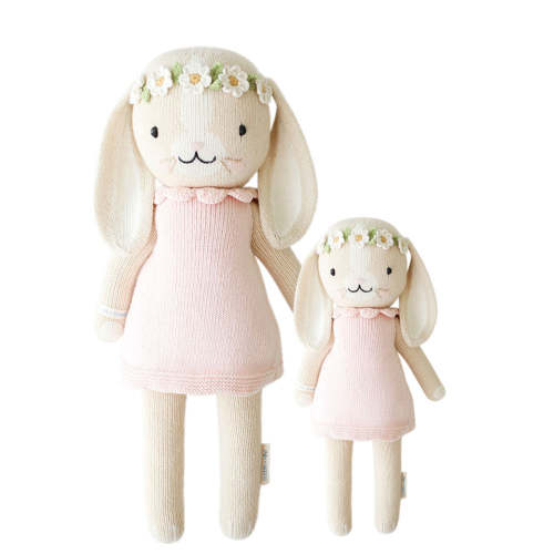 Hannah The Bunny Hand-Knit Doll - Blush Regular