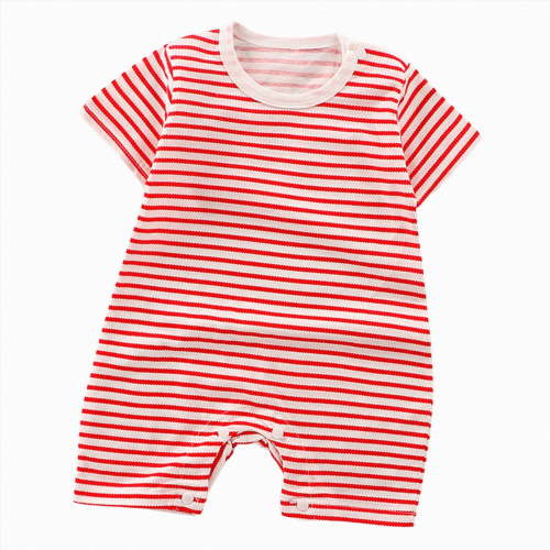 KPOPLK Baby Pajamas, Long Sleeve with Snap Closure Pajamas Sleepers(Red,6-12 Months)