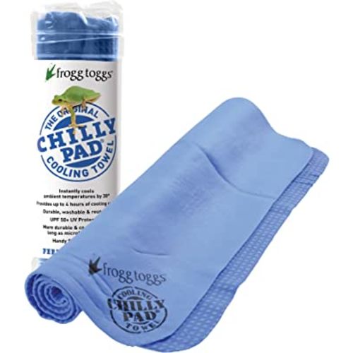 FROGG TOGGS Chilly Pad, Instant Cooling Towel, Long Lasting, Reusable, Sports and Outdoors Neck Towel 33x13