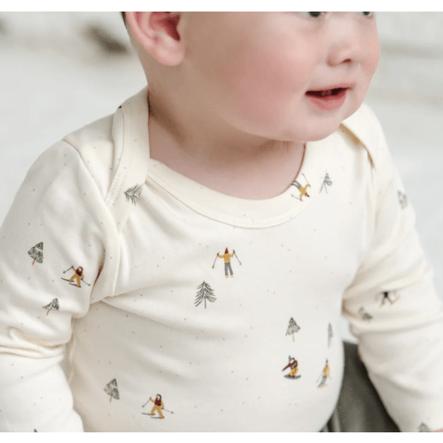 River Bodysuit- Ski trails 6-12M