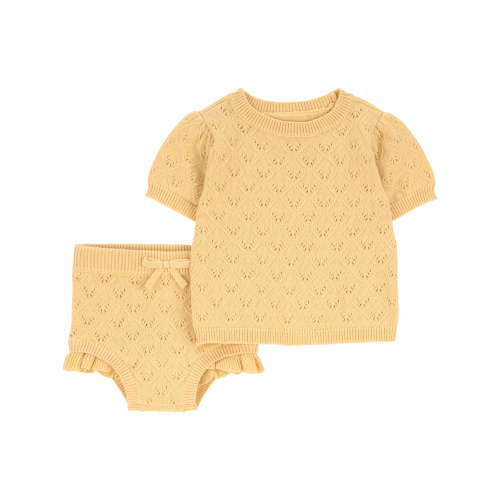 Carter's Child of Mine Baby Girl Outfit Set, 2-Piece, Sizes 0/3-24 Months