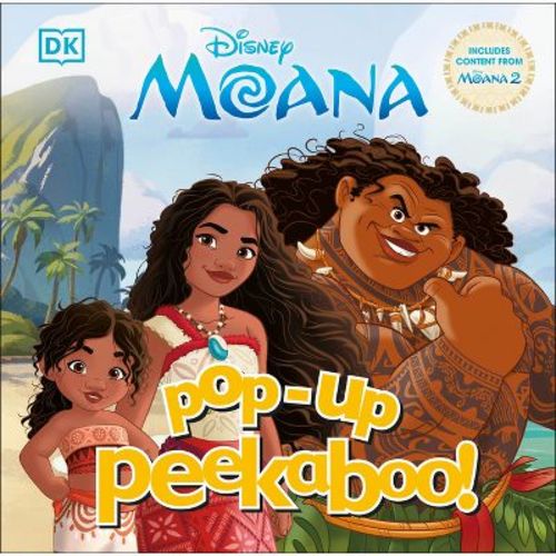 Pop-Up Peekaboo! Disney Moana - by DK (Board Book)