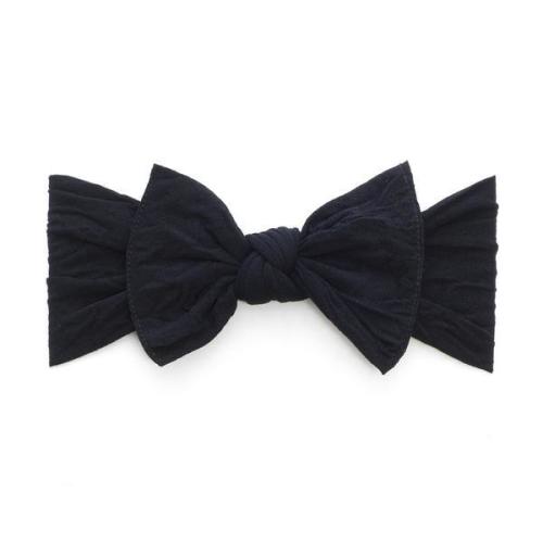 KNOT: black– Baby Bling Bows