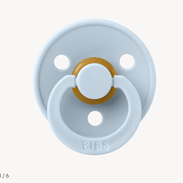 BIBS Colour - Baby Blue Pacifier – Bibsworld store US