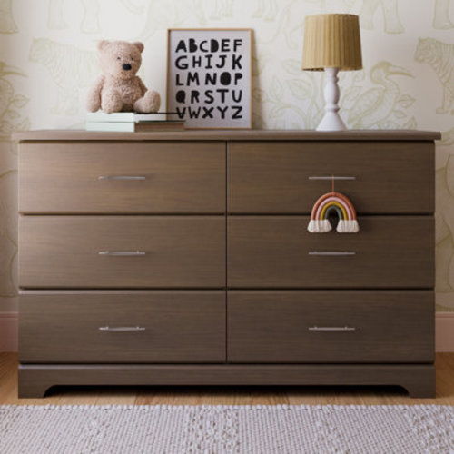Storkcraft Crescent 6 Drawer Double Dresser | Wayfair