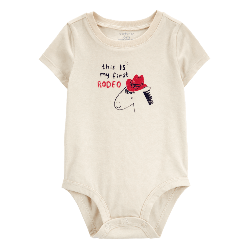 Baby My First Rodeo Short-Sleeve Bodysuit - Carter's | Carter's