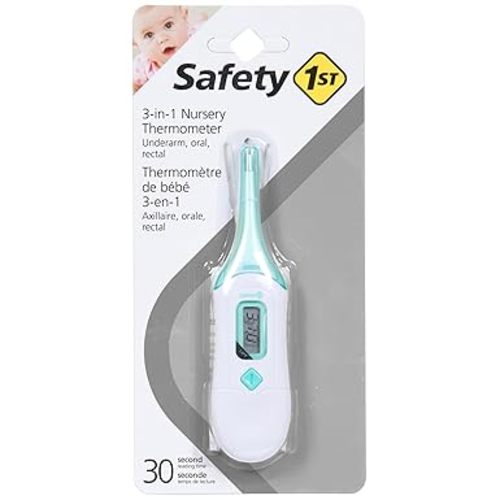 Safety 1st 3-in-1 Nursery Thermometer, Analog - 1 Count (Pack of 1)