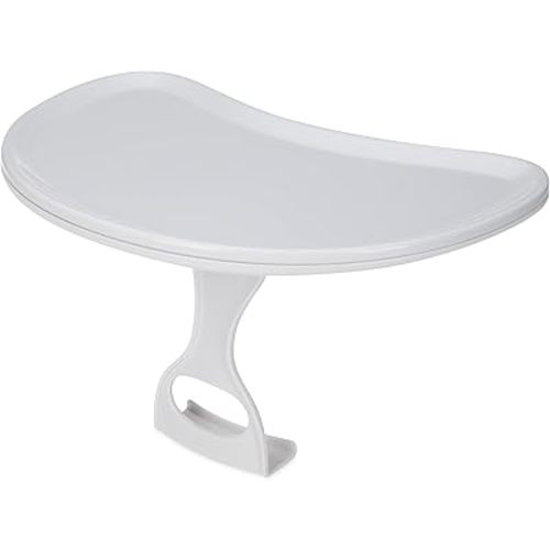 Nuby My Floor Seat Activity Tray - with Easy Release Latch and Easy to Clean - 4+ Months - White