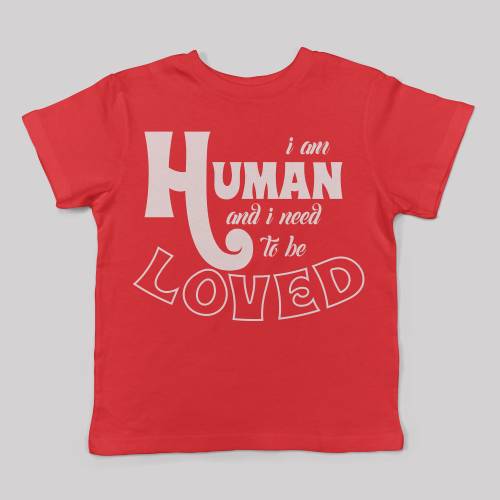 I Am Human Tee for Kids // kids fashion unisex the smiths fans band tee morissey