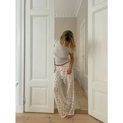 Go Slow Pants Summer Berries - Summer Berries | Djerf Avenue