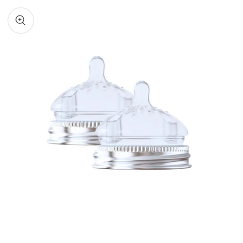Glass Bottle Conversion Nipple (2-Pack) - burrbaby