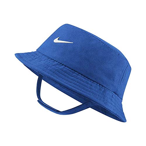 Nike Dry Infant/Toddler Girls' Bucket Hat (Game Royal (7A2682-U89) / White, 12-24 Months)