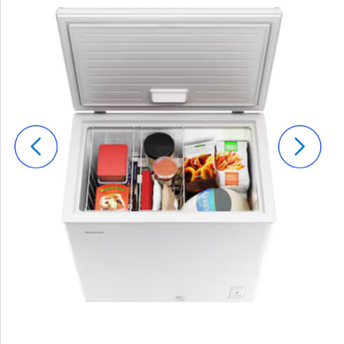 6.9-cu ft Chest Freezer Convertible To Refrigerator (White)