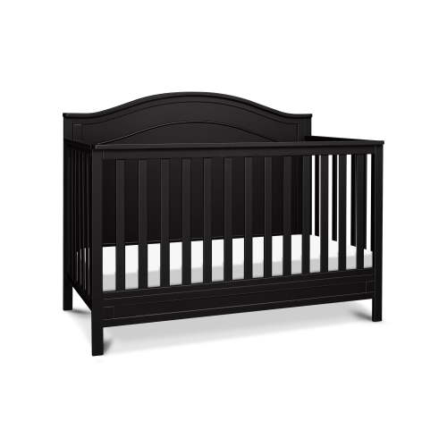 DaVinci Charlie 4-in-1 Convertible Crib, Greenguard Gold Certified, Ebony