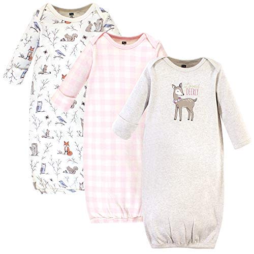 Hudson Baby baby-girls Cotton Gowns