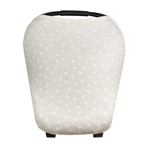 Copper Pearl Multi-Use Cover: Car Seat Covers, Nursing Cover, and Stroller Cover for Sun - Stretchy Fabric, All-Season Use, Stylish Designs, Easy Access for Moms - Twinkle