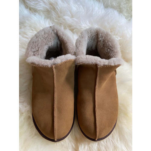 Extra Roomy Genuine Sheepskin Slipper
