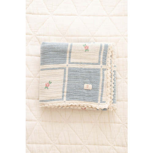 New Grain patchwork blanket- fluer