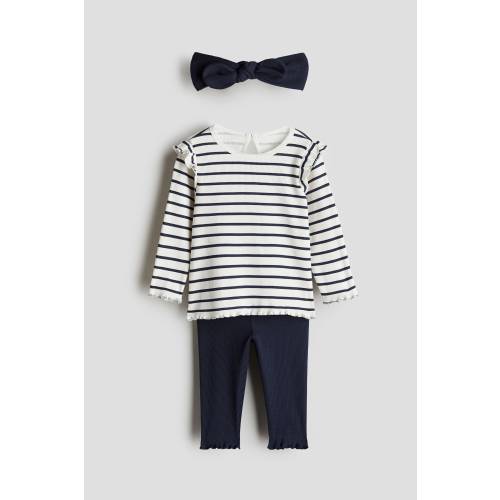 3-PIECE COTTON JERSEY SET