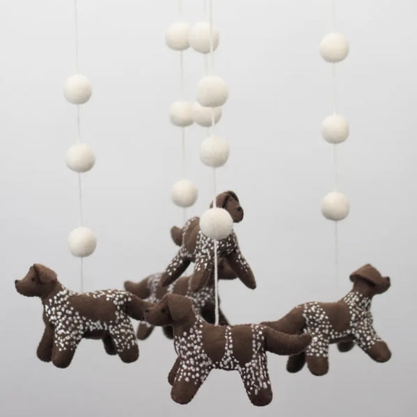 German Shorthaired Pointer Dog Baby Mobile