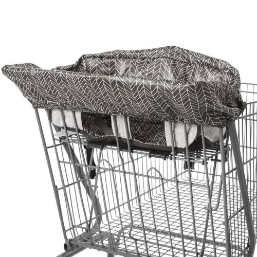 GrayFeather Take Cover Shopping Cart & Baby High Chair Cover | skiphop.com
