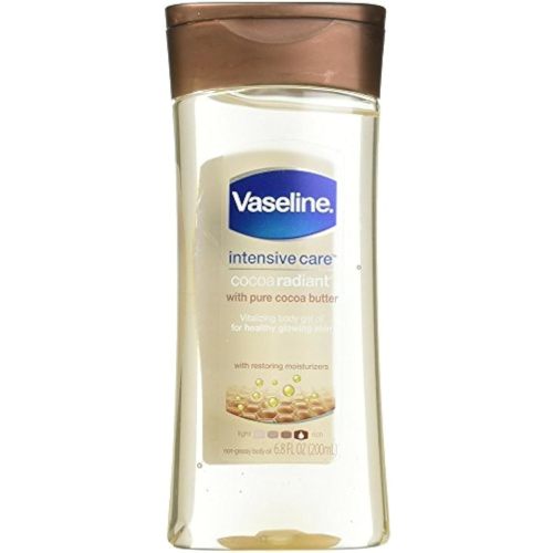 Vaseline Intensive Care Cocoa Radiant Body Gel Oil, 6.8 oz (Pack of 3)
