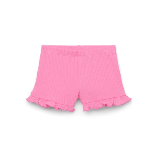 Garanimals Baby Girl Ruffle Edge Ribbed Shorts, Sizes 0-3 Months