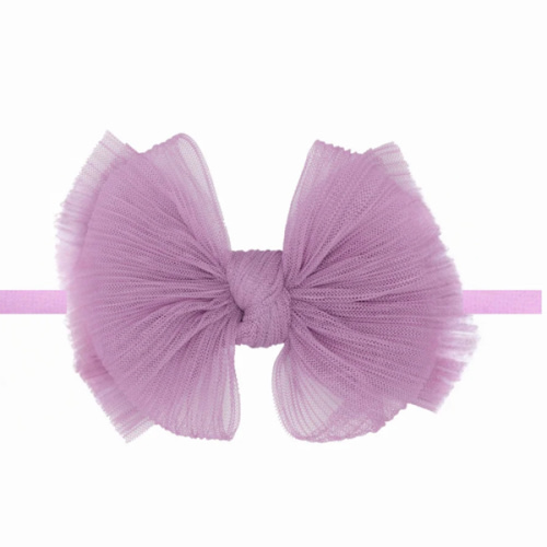TULLE FAB® SKINNY: pleated blossom – Baby Bling Bows