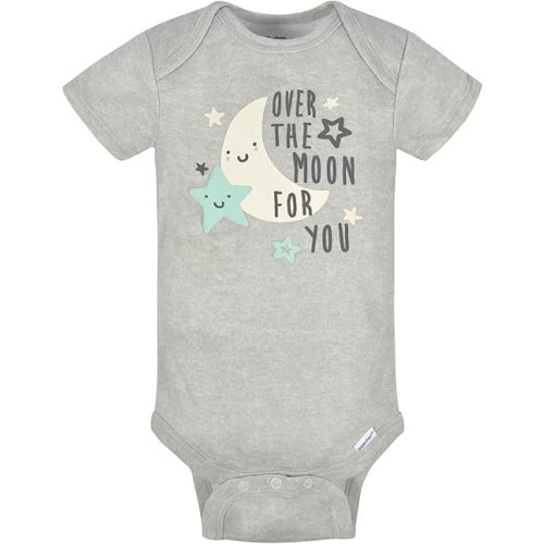 Gerber Baby 8-Pack Short Sleeve Onesie Bodysuits
