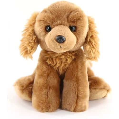 The Petting Zoo Golden Retriever Dog Stuffed Animal Plushie, Gifts for Kids, Dog Plush Toy 9 inches