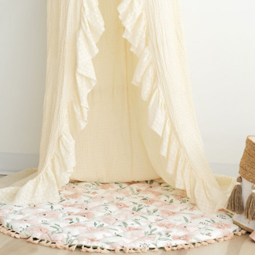 Crane Baby Parker Ruffle Canopy | Wayfair
