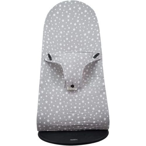 JYOKO Kids Cover - Liner Compatible with Baby Bouncer Babybjorn Soft, Balance, Bliss and Mini (Cotton, White Star)