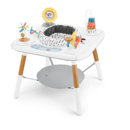 Skip Hop Discoverosity Montessori-Inspired 3-Stage Activity Center & Play Table for Baby Ages 4m+