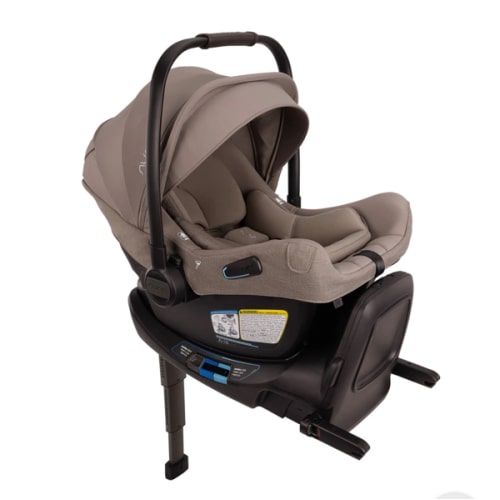 Nuna PIPA Aire RX Infant Car Seat with RELX base - Cedar