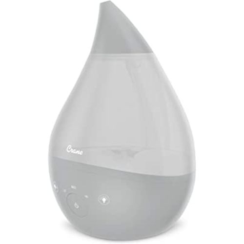 Amazon.com: Crane Ultrasonic Humidifiers for Bedroom and Office, 1 Gallon 4-in-1 Cool Mist Air Humidifier for Large Room and Home, Humidifier Filters Optional, Grey : Home & Kitchen